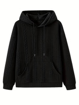 Zach - Stylischer Herren Pullover mit Kapuze