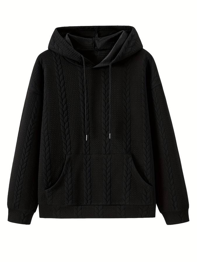Zach - Stylischer Herren Pullover mit Kapuze
