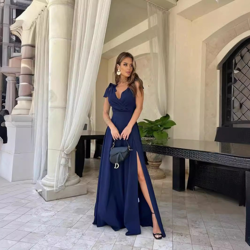 Damen Kleid Für Hochzeitsgäste | Fließender Schnitt