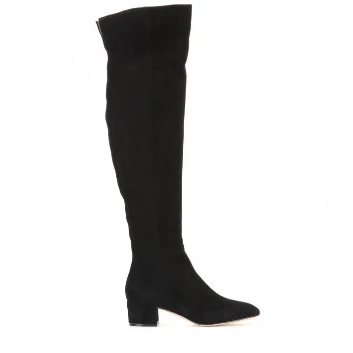Overknee-Stiefel Für Damen | Quadratischer Absatz