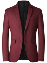 Herren Blazer Jacke Mit Knopf | Stylisch