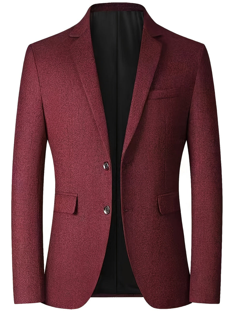 Herren Blazer Jacke Mit Knopf | Stylisch