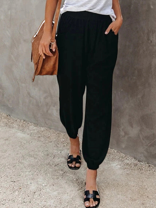 Bequeme Sommerhosen Mit Taschen Für Frauen