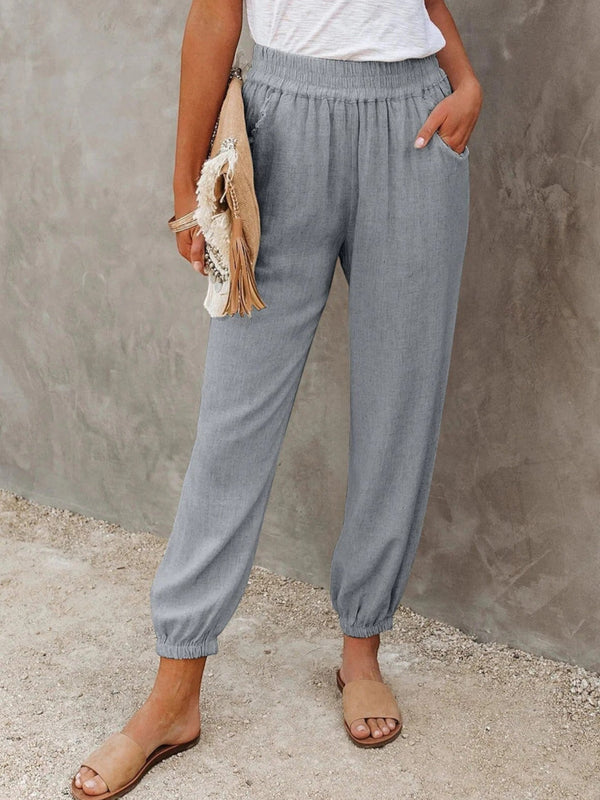 Bequeme Sommerhosen Mit Taschen Für Frauen