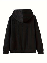 Zach - Stylischer Herren Pullover mit Kapuze