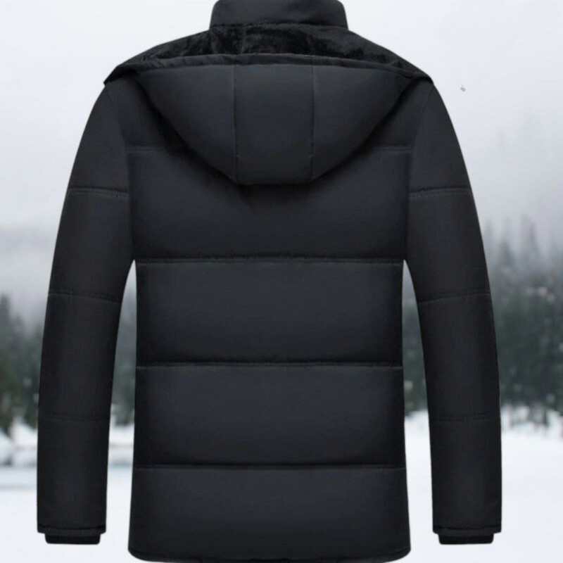 Gestepptem Puffer Winterjacke Für Herren | Mit Kapuze