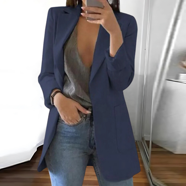 Lässiger Blazer Für Damen | Langarm