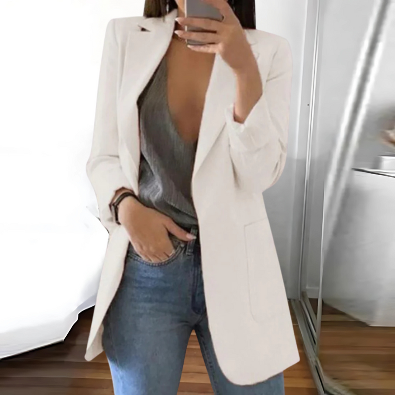 Lässiger Blazer Für Damen | Langarm