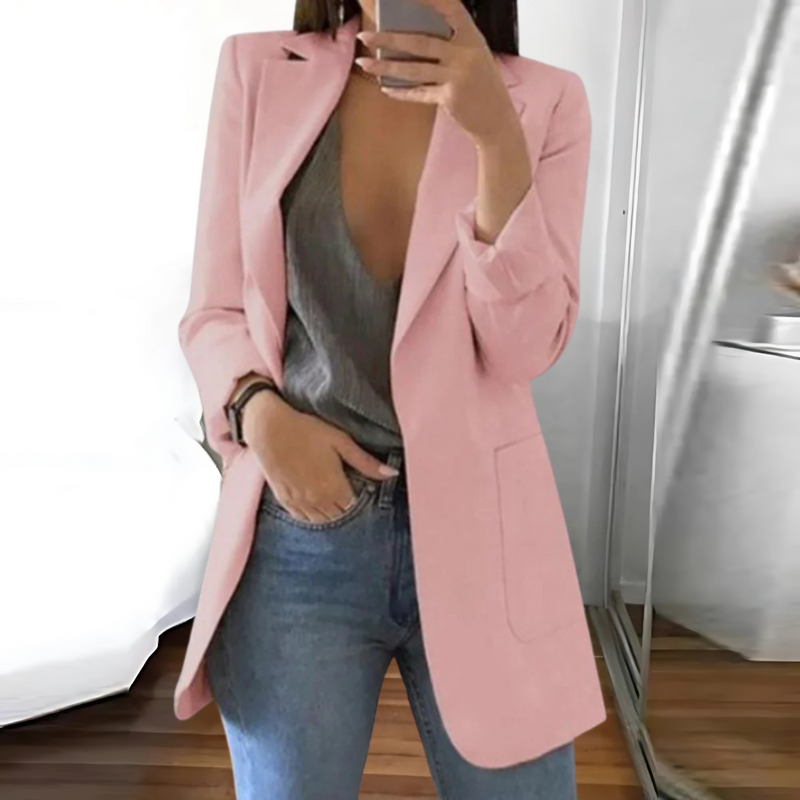 Lässiger Blazer Für Damen | Langarm