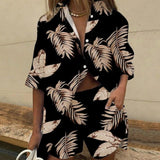 Yara | Zweiteiliges Set Mit Tropischem Print Für Damen | Sommer