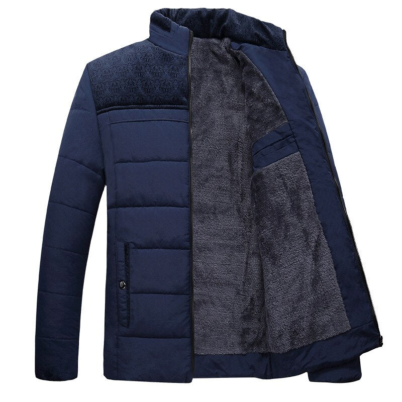 Herren Steppjacke Mit Stehkragen | Winter