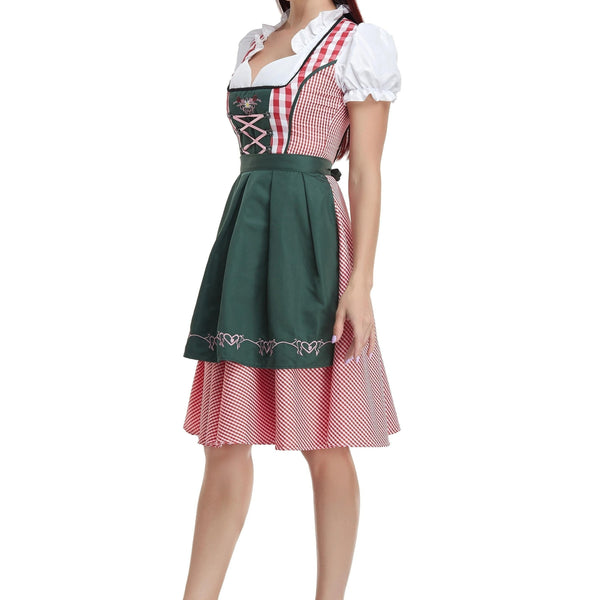 Kurzes Bayerisches Oktoberfest Dirndlkleid Für Damen | Traditionell