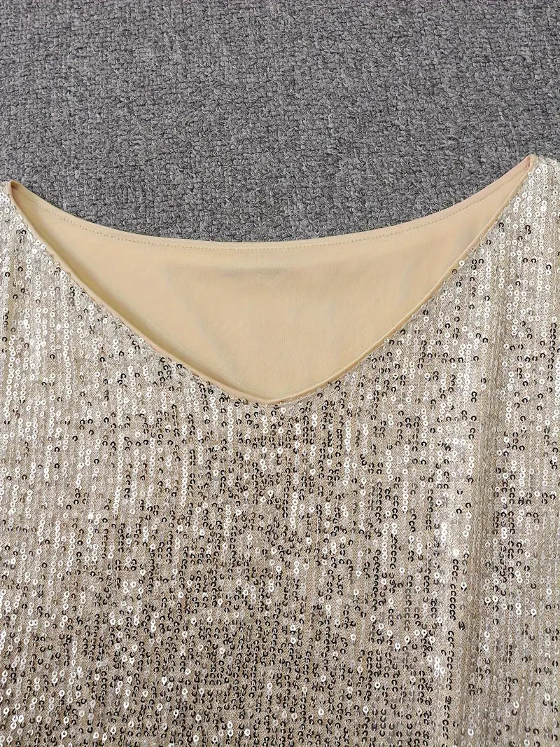 Damen Elegantes Kleid | Kurzer Schnitt Mit Ausschnitt