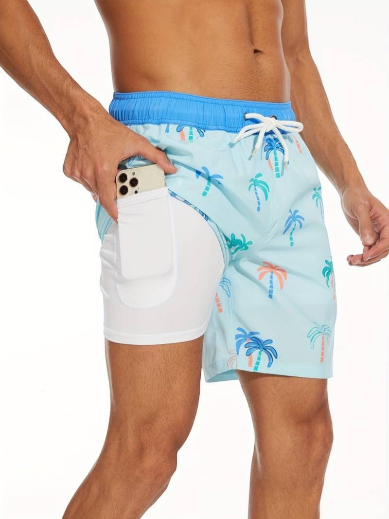 Leichte Bedruckte Shorts Für Männer | Sommer