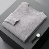 Herren Casual Kaschmir Rundhals | Winter
