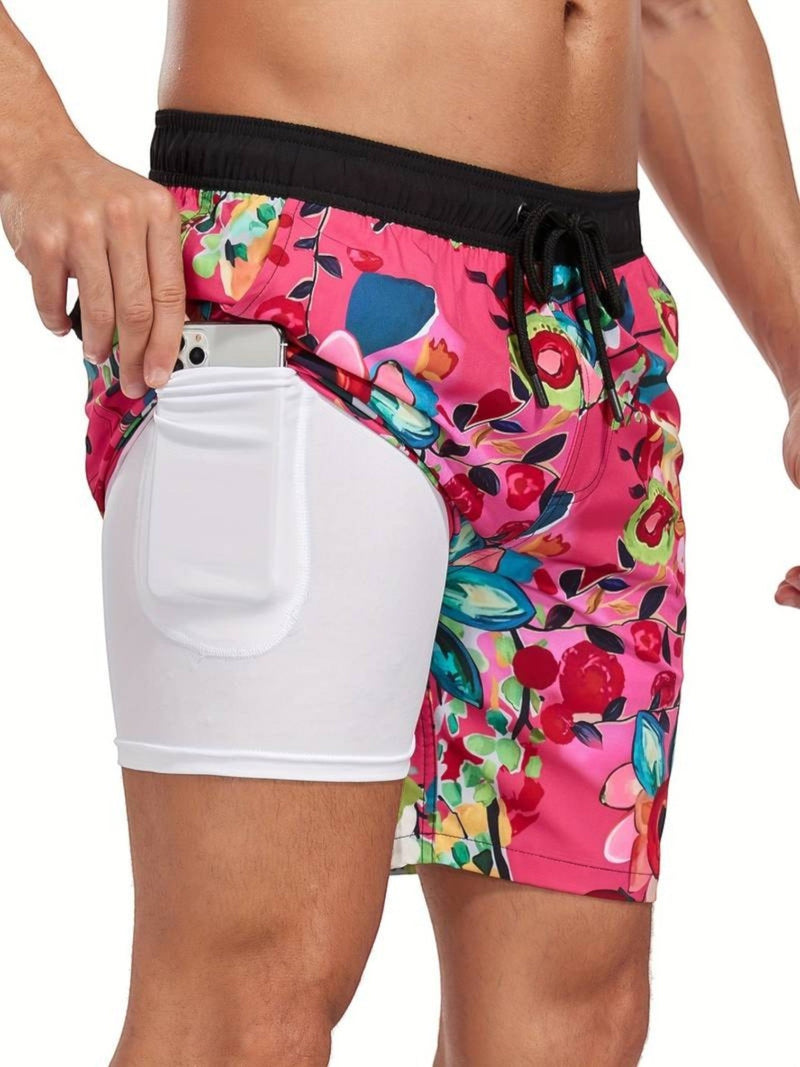 Leichte Bedruckte Shorts Für Männer | Sommer