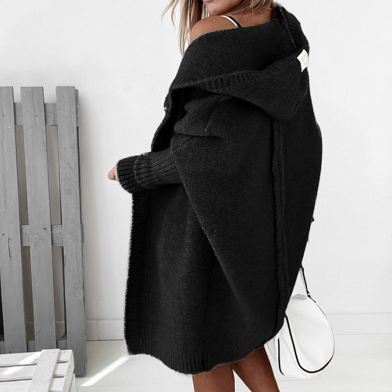 Stylische Winter-langjacke Für Damen | Mit Kapuze