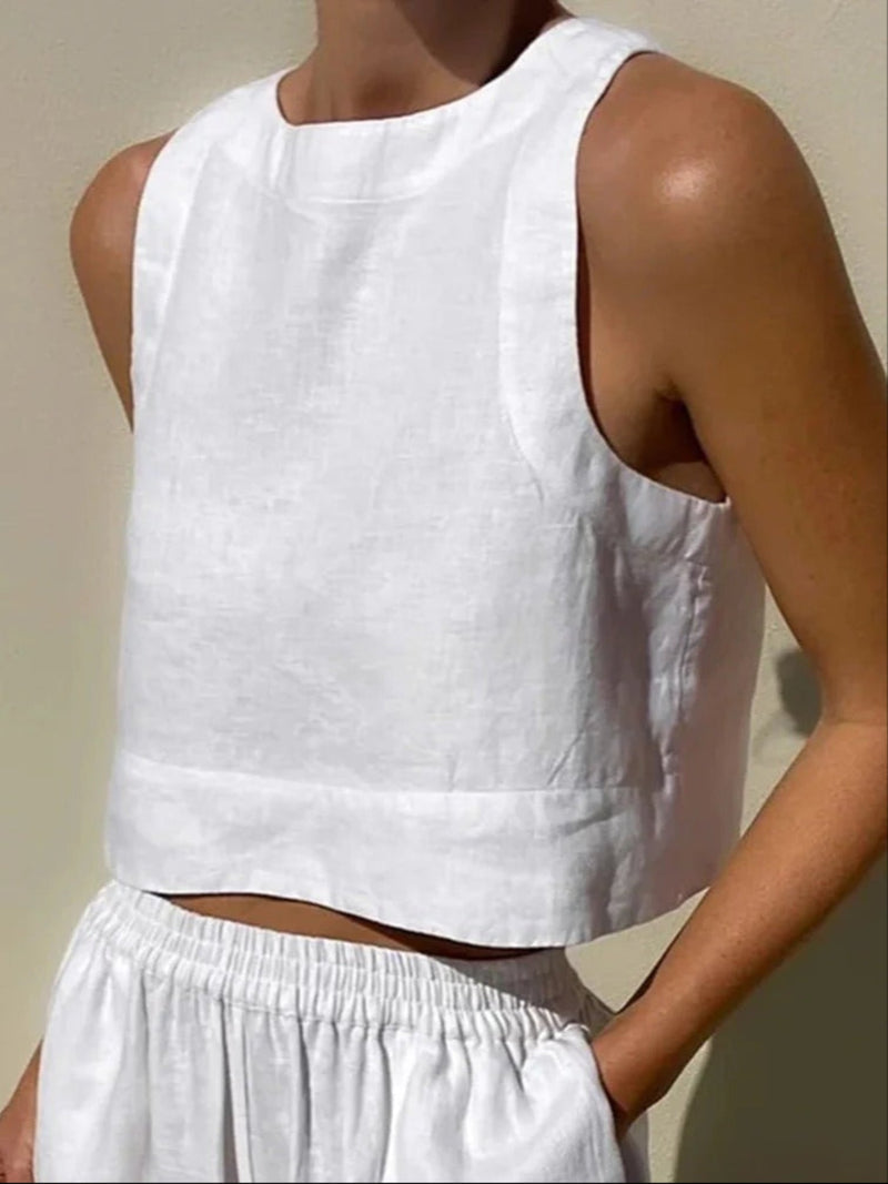 Elegantes Zweiteiler-set Für Damen | Sommer