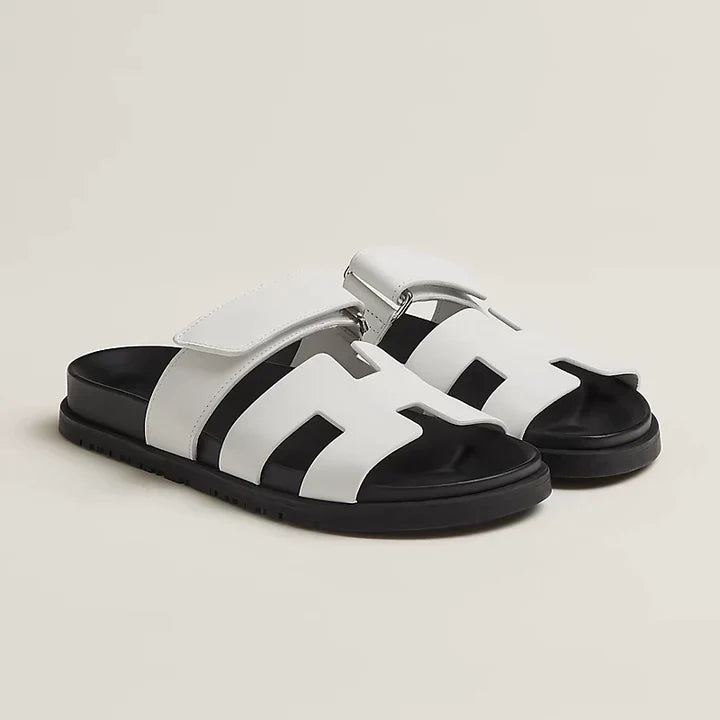 Sandalen Damen | Flacher Riemen Aufbau