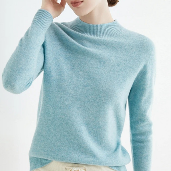 Stylischer Kaschmirpullover Für Den Winter | Lange Ärmel