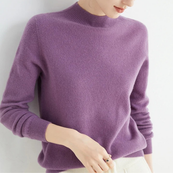 Stylischer Kaschmirpullover Für Den Winter | Lange Ärmel