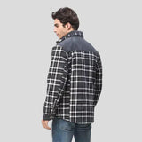 Trendige Karojacke Mit Brusttaschen Für Herren | Winter
