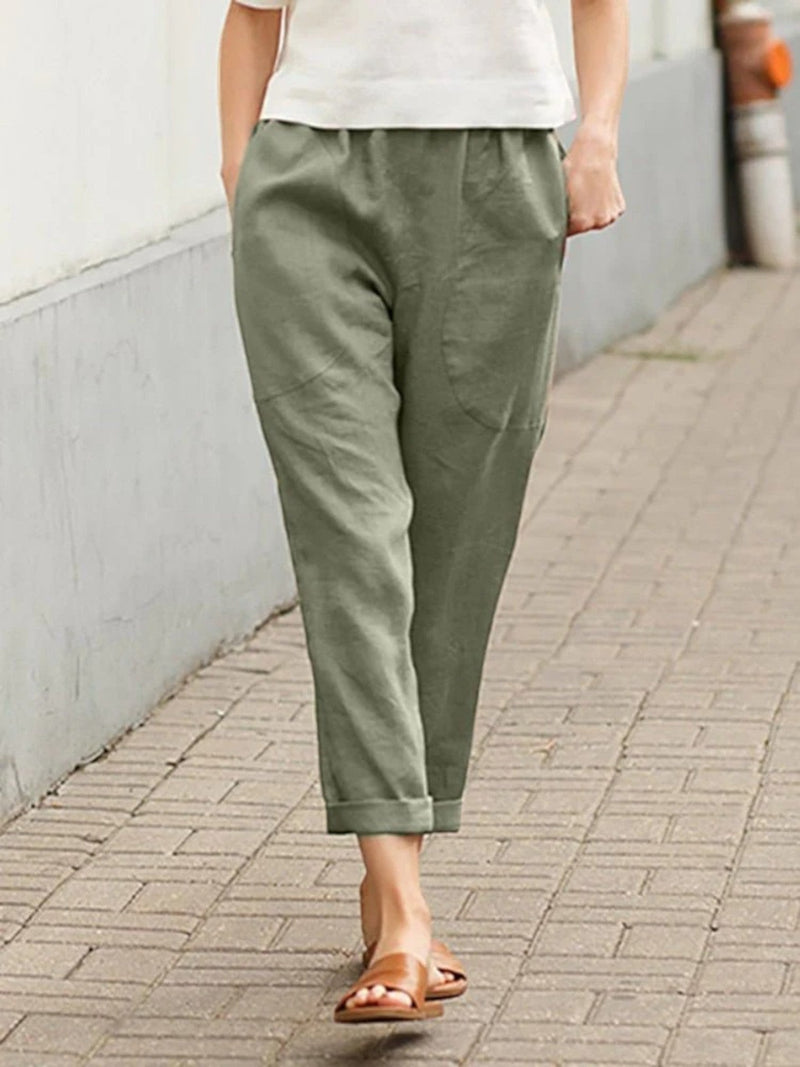 Bequeme Sommerhosen Für Frauen | Elastisch