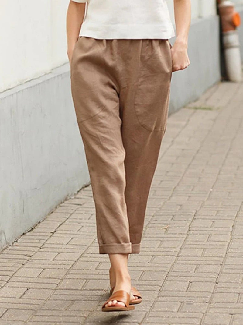 Bequeme Sommerhosen Für Frauen | Elastisch