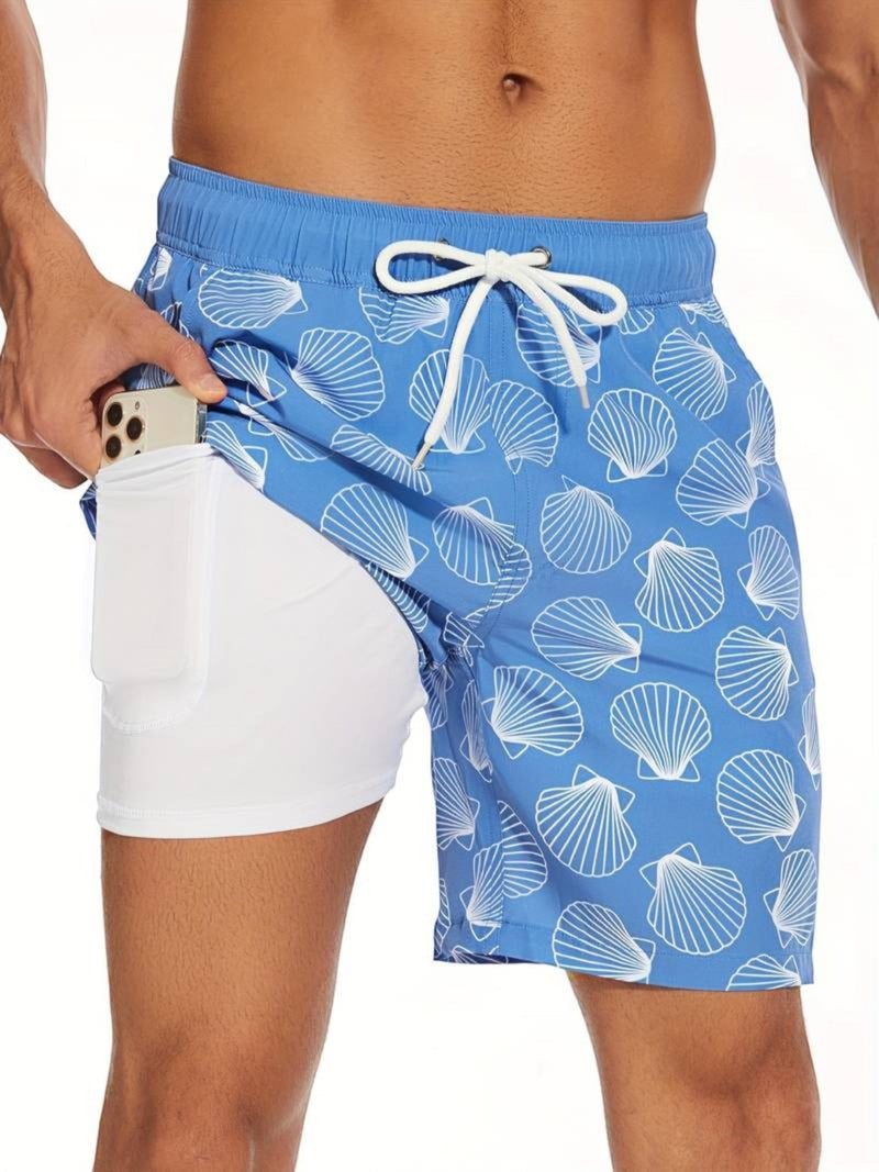 Leichte Bedruckte Shorts Für Männer | Sommer