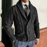 Lässige Strickjacke Mit Knöpfen Für Herren | Herbst