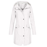 Stylische Regenjacke Für Frauen | Reißverschluss