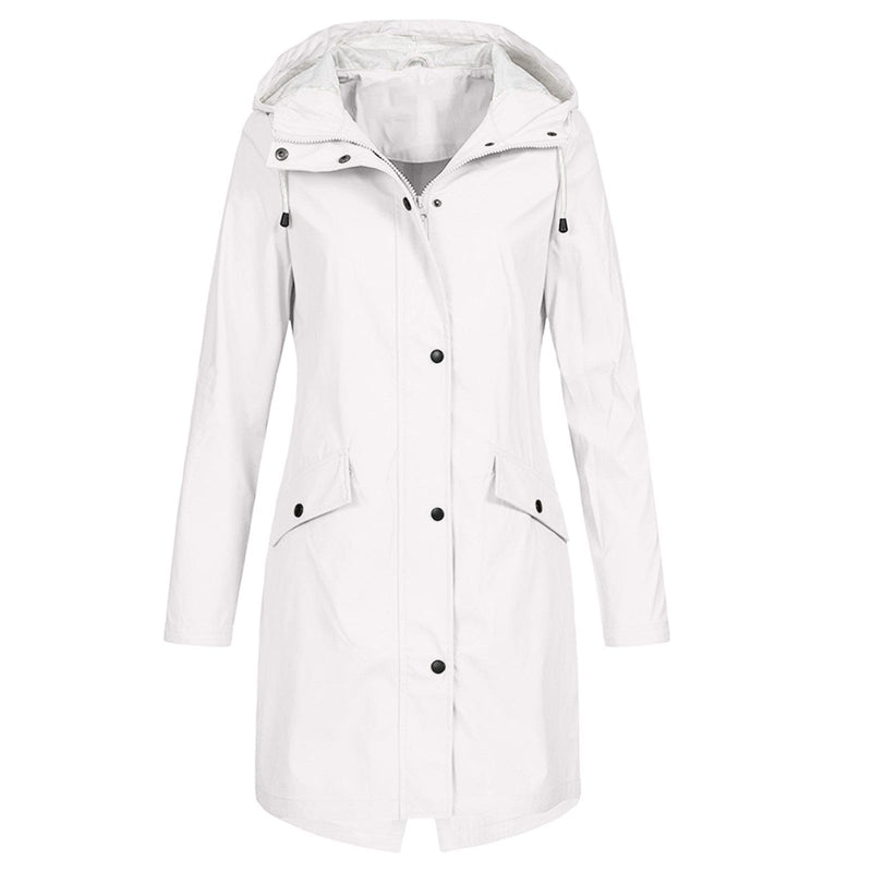 Stylische Regenjacke Für Frauen | Reißverschluss
