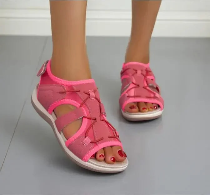 Sandalen Damen Orthopädische | Strukturierter Komfort Aufbau