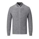Strickpullover Mit Langen Ärmeln Für Herren | Stehkragen