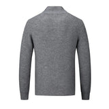 Strickpullover Mit Langen Ärmeln Für Herren | Stehkragen