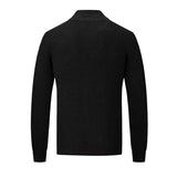 Strickpullover Mit Langen Ärmeln Für Herren | Stehkragen