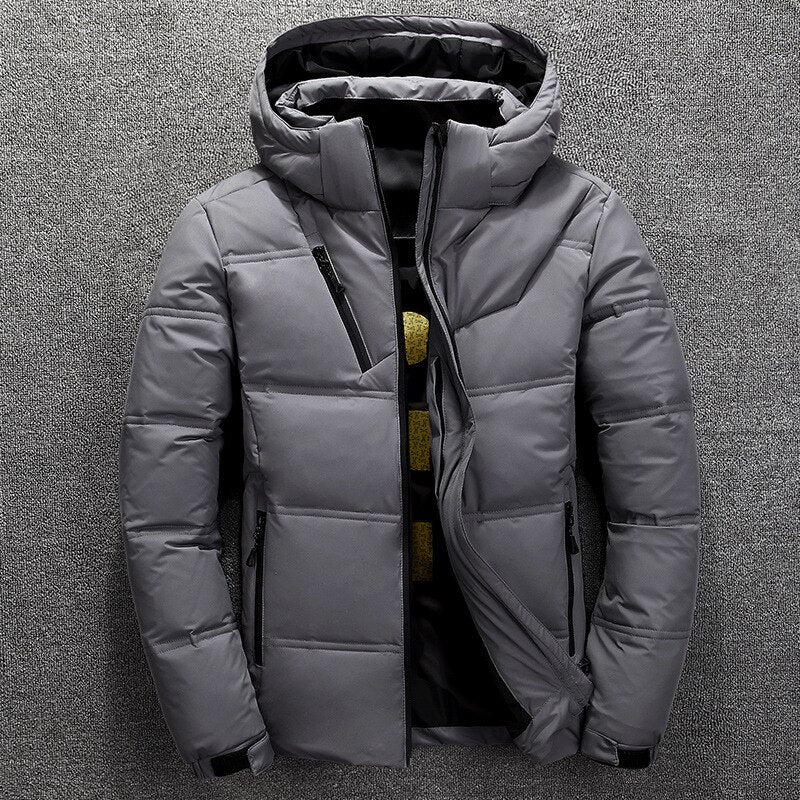 Ernest - Extra warme abnehmbare Winterjacke mit Kapuze