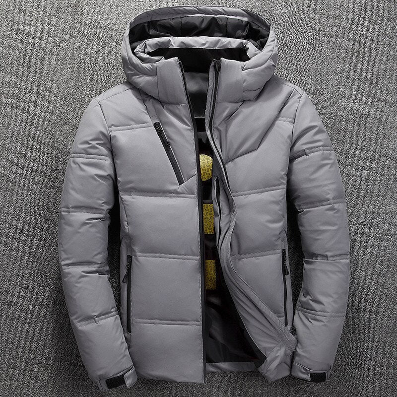 Ernest - Extra warme abnehmbare Winterjacke mit Kapuze