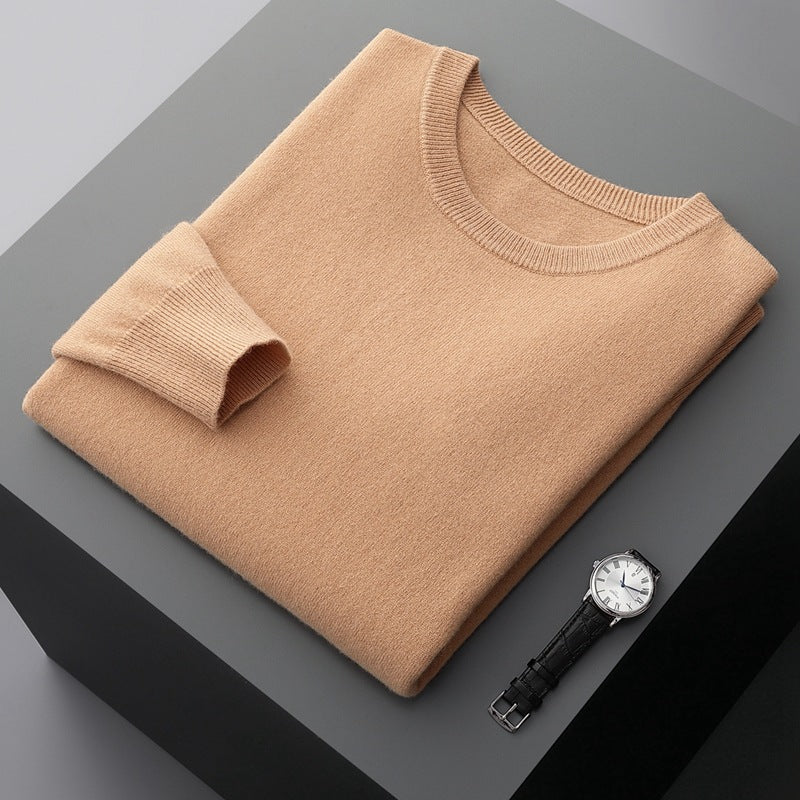 Herren Casual Kaschmir Rundhals | Winter