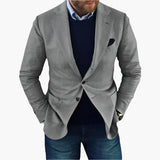 Herrenblazer Mit Knöpfen Und Langen Ärmeln | Tasche