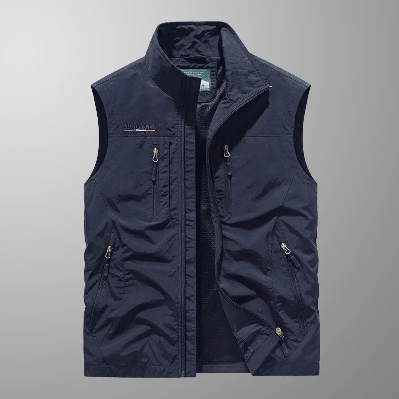Herren Bodywarmer Mit Mehreren Taschen | Ärmellos