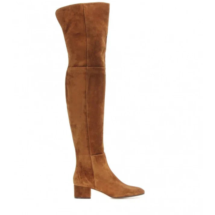 Overknee-Stiefel Für Damen | Quadratischer Absatz