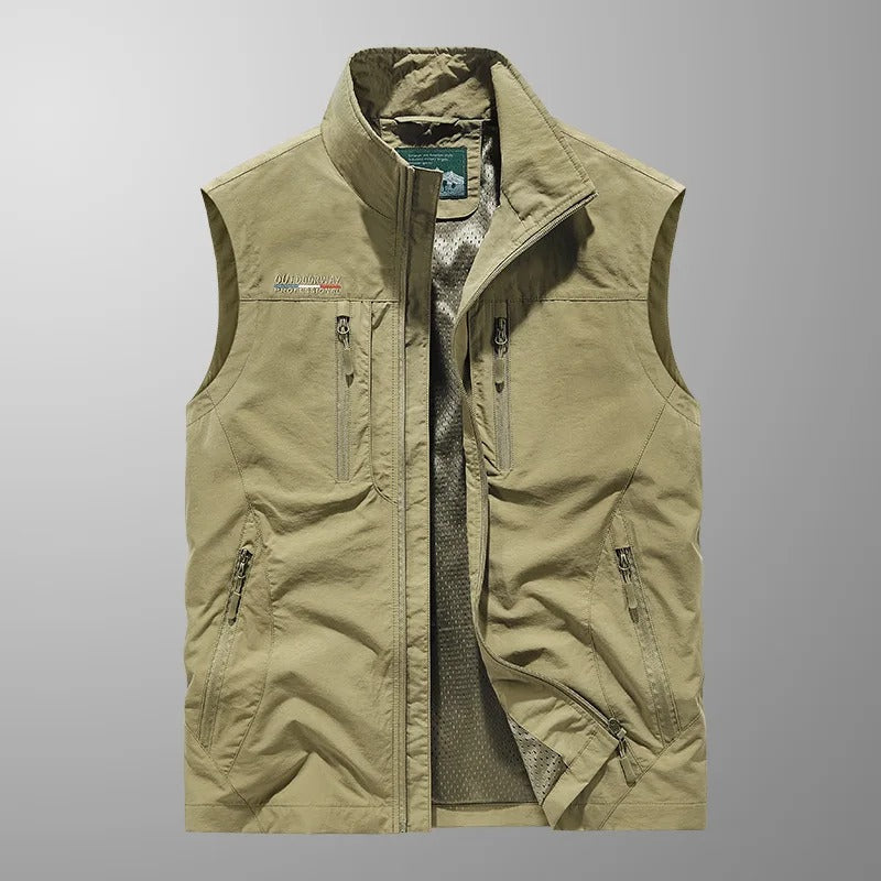 Herren Bodywarmer Mit Mehreren Taschen | Ärmellos