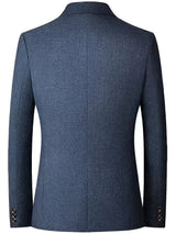 Herren Blazer Jacke Mit Knopf | Stylisch