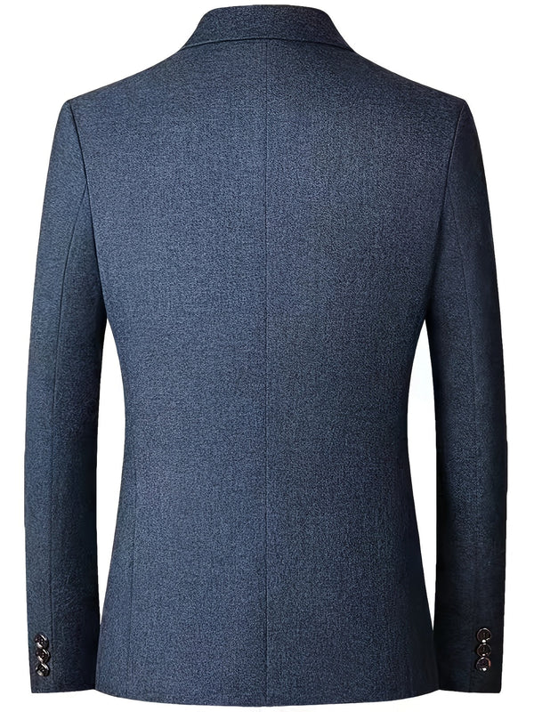 Herren Blazer Jacke Mit Knopf | Stylisch