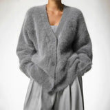 Strickjacke Mit Knopfverschluss Für Damen | Langarm
