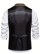 Herren Weste mit Tasche | Slim Fit