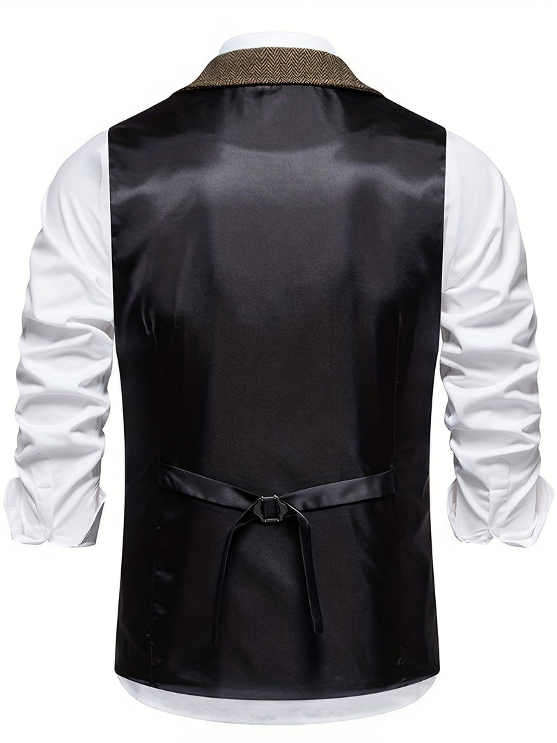 Herren Weste mit Tasche | Slim Fit