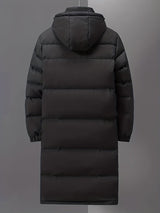 Lange Pufferjacke Mit Kapuze Für Damen | Winter