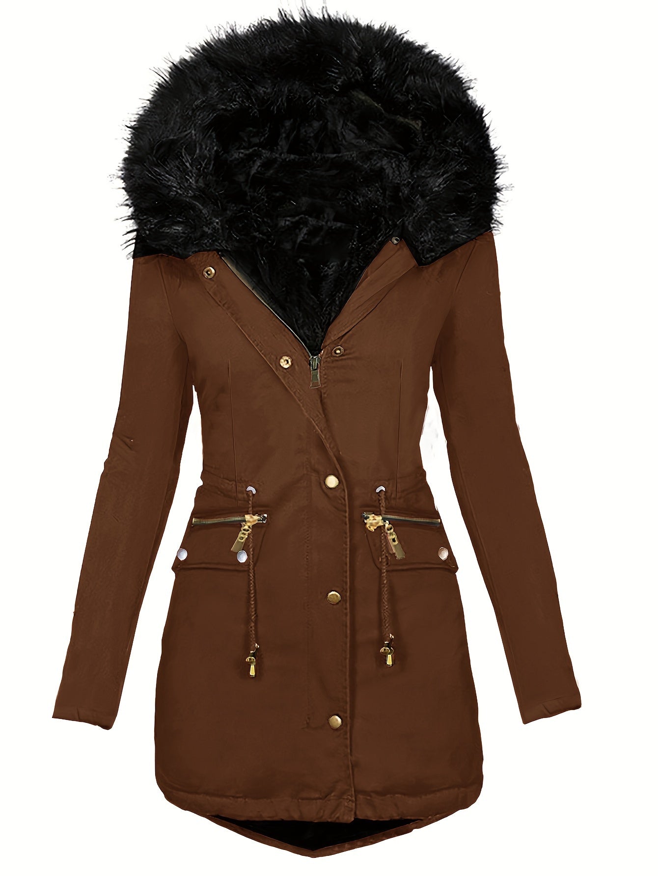 Damen Freizeitparka Mit Kapuze | Langarm